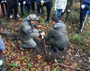 Фанати ФК «Карпати» та ВМГО «Сокіл» садили ліс у Шклівському лісництві