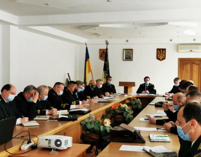 Колегія Львівського ОУЛМГ: охорона праці на виробництві  та протипожежний захист лісів