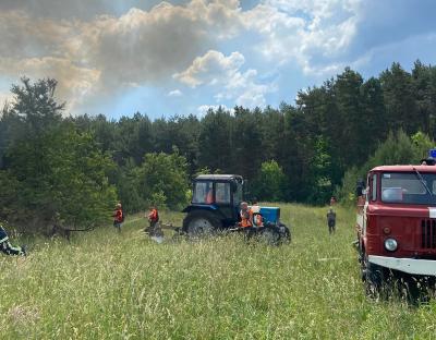 Спільні пожежно-тактичні навчання