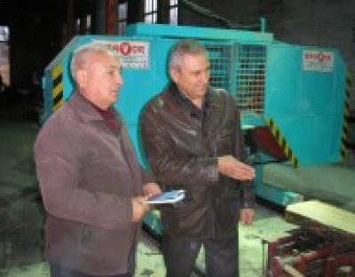 Відкрито нову лісопильну лінію