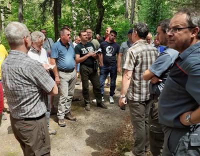 Лісівники Львівщини з робочою зустріччю та для обміну професійним досвідом відвідали лісові господарства Німеччини