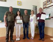 Випускниця учнівського лісництва з Львівщини – призер Всеукраїнського конкурсу