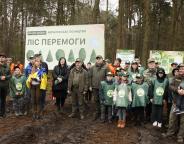 «Ліс Перемоги» зростатиме на Львівщині 