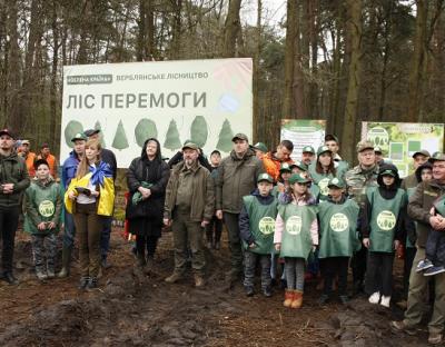 «Ліс Перемоги» зростатиме на Львівщині 